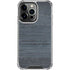 Charcoal Wood iPhone 14 Pro Clear Case